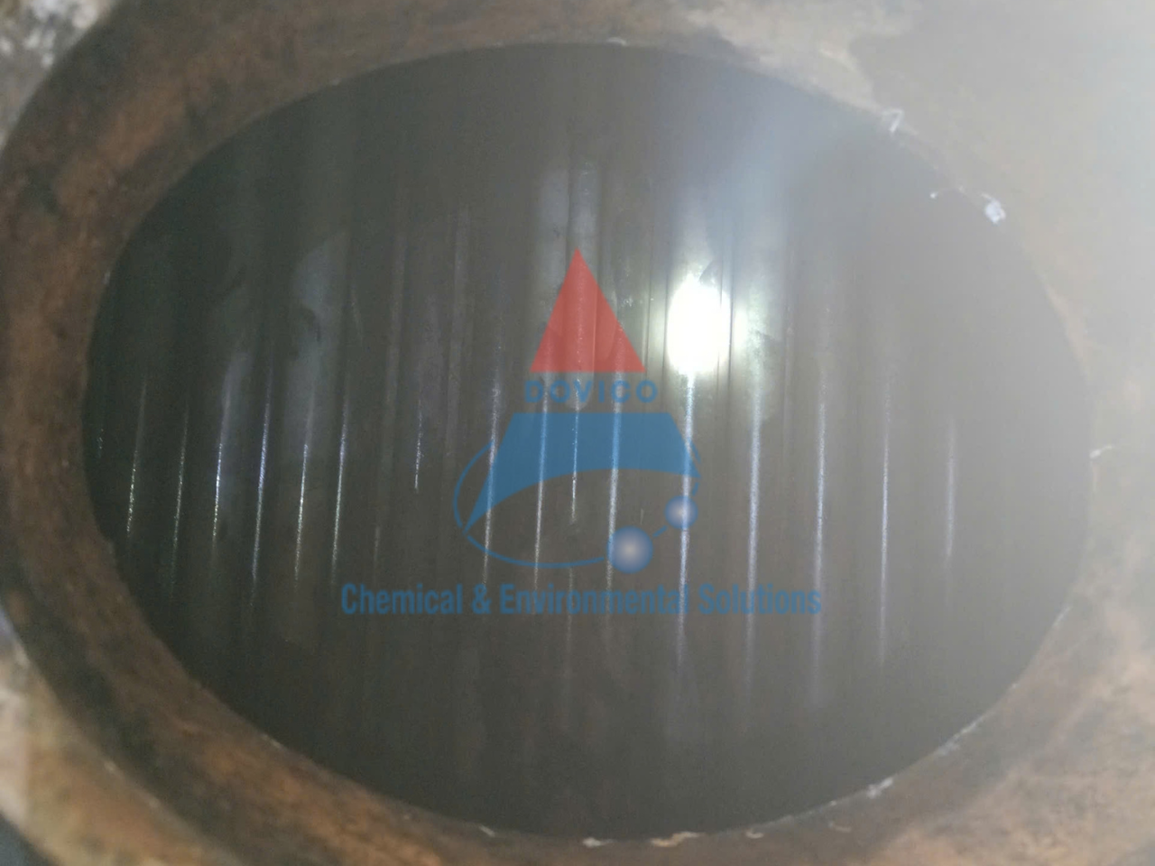 Hiệu quả tẩy cáu cặn lò hơi sau khi tẩy bằng hóa chất không ăn mòn kim loại