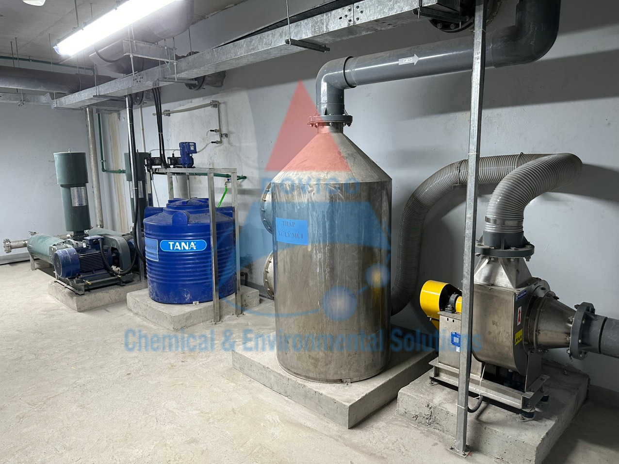 Thi công, lắp đặt hệ thống xử lý nước thải sinh hoạt đạt chuẩn QCVN 14:2025/BTNMT