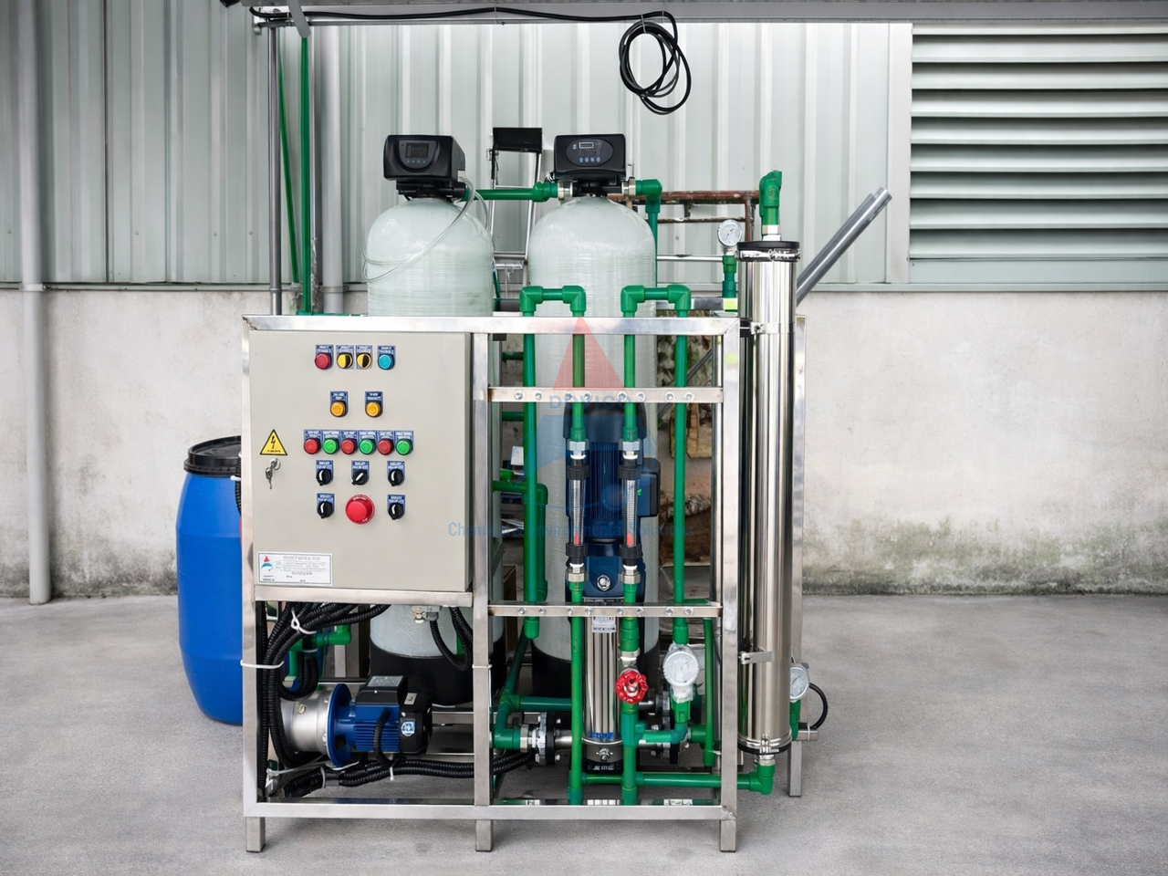 Hệ thống lọc nước RO cấp nước tinh khiết cho ăn uống và sinh hoạt