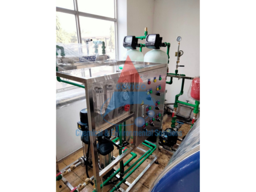 Hệ thống lọc RO công nghiệp công suất nhỏ lắp đặt tại nhà máy