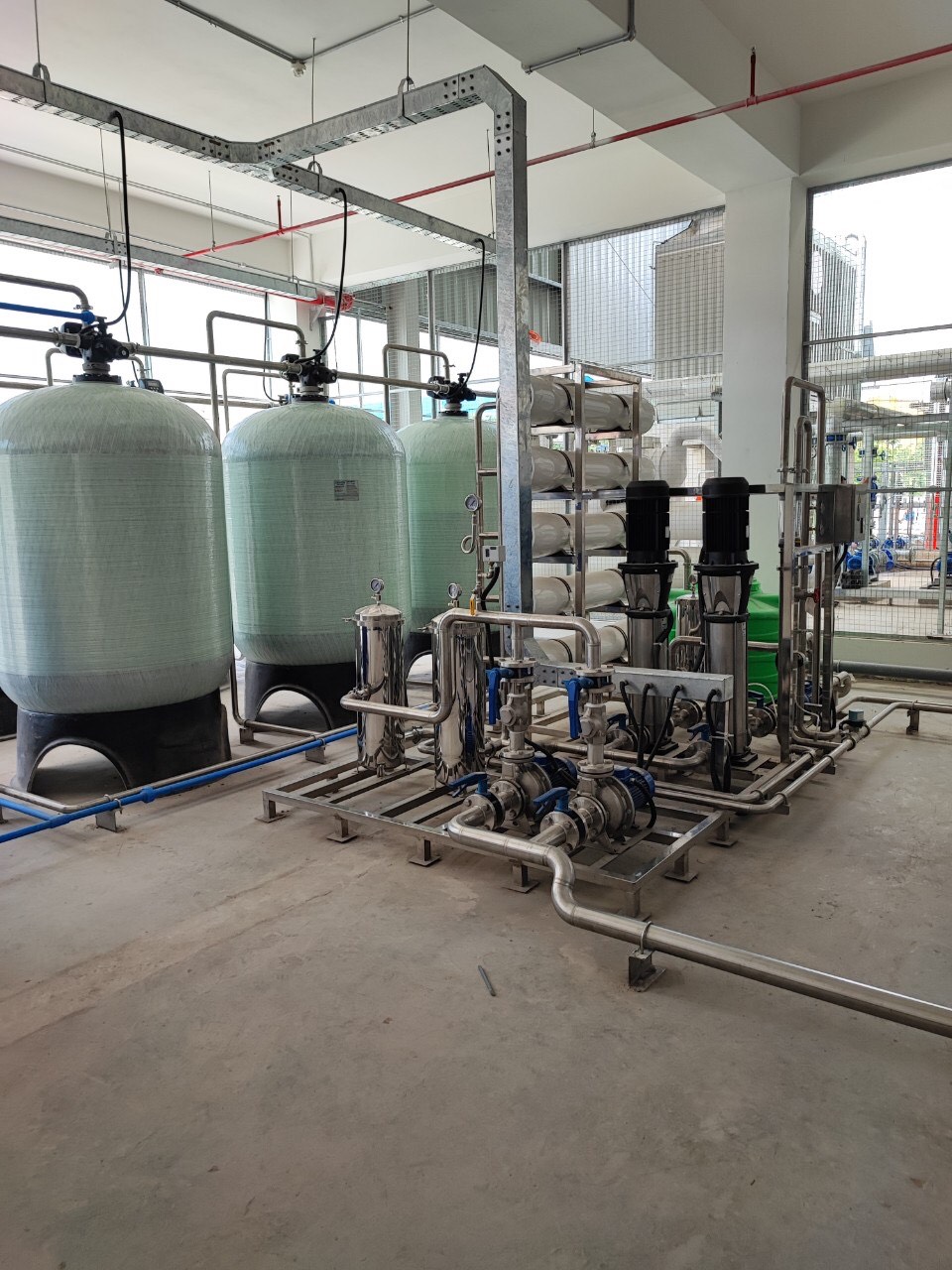 hệ thống lọc tin và cụm lọc RO